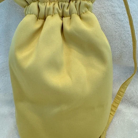 Ganni | Ruched Satin Bucket Bag - Picture 7 of 11